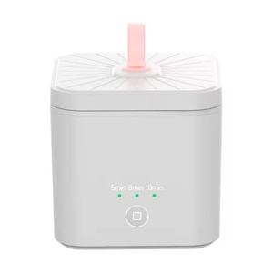 Mini Ultrasonic UV Cleaning Dental False Teeth Aligner <b>Retainer</b> Mouth Guard Household Jewellery Watch Washer Ultrasonic <b>Cleaner</b> - Product Image 2