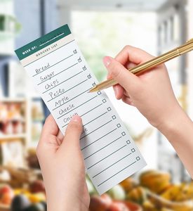 Tự Dính Hàng Tuần Từ 7X10 <span class=keywords><strong>Inch</strong></span> Bữa Ăn Kế Hoạch Tủ Lạnh <span class=keywords><strong>Notepad</strong></span> Với Tear Off Hàng Tạp Hóa Danh Sách Cho Bữa Ăn Tối Menu Tổ Chức - Product Image 4