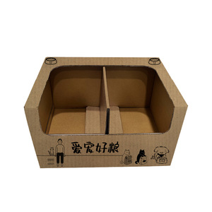 Boîtes <span class=keywords><strong>de</strong></span> présentation quart <span class=keywords><strong>de</strong></span> carton PDQ personnalisées au détail 2mm d'épaisseur support d'empilage <span class=keywords><strong>de</strong></span> palettes efficace UV comptoir sushi <span class=keywords><strong>de</strong></span> supermarché - Product Image 1