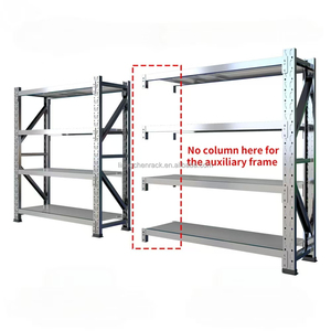 Easy Installation Medium Duty Warehouse Shelving High Load Capacity Durable Using - Product Image 4