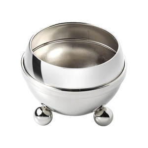 Support de téléphone portable et cendrier, diamètre 84 mm, en acier inoxydable, accessoire de bureau double fonction - Product Image 1