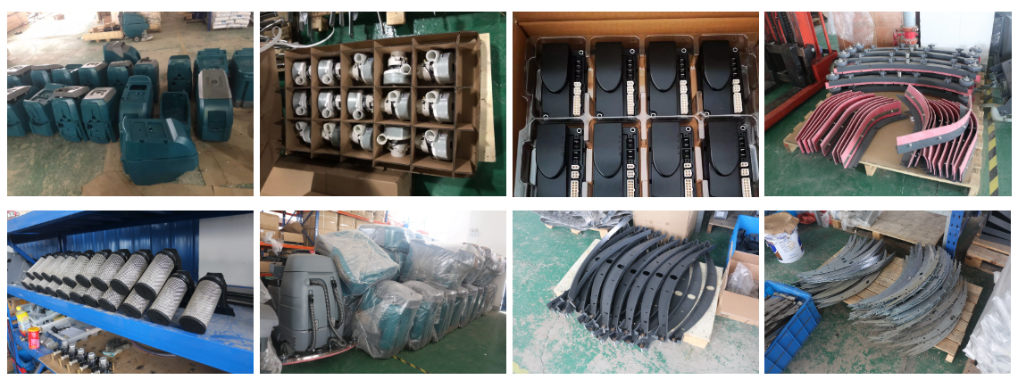 ARTRED cheap good quality dust filter industrial floor manual floor sweeper