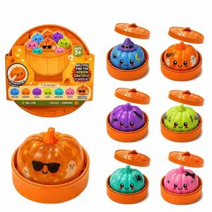 Novedad: Juguetes Blandos de Halloween con Forma de Dumpling, Calabaza y Bol Misterioso, Juguetes Antiestrés Fidget, Squishies de Halloween - Product Image 1