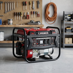 เครื่องกำเนิดไฟฟ้าเบนซินระบายความร้อนด้วยอากาศ LB3900DX 3kw พร้อมระบบตรวจสอบระยะไกลผ่าน WiFi น้ำหนักเบา พกพาสะดวก สำหรับใช้งานกับอุปกรณ์ไฟฟ้า - Product Image 1