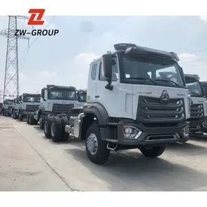 Thứ hai tay sinotruck hohan 380/420hp DIESEL Hướng dẫn sử dụng HOWO 6x4 máy kéo xe tải Trailer đầu giá