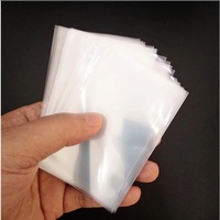 Protège-cartes photo Kpop personnalisés en plastique souple transparent 56x87mm avec fermeture à clip, recyclables, pour cartes de visite tendance