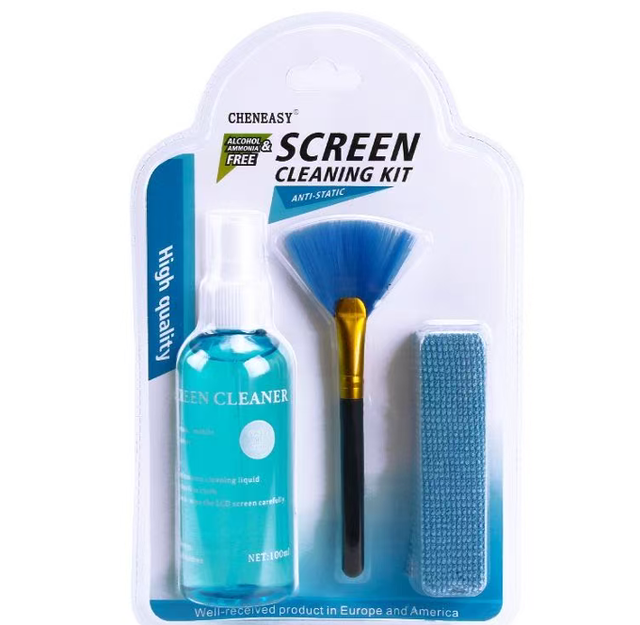 Laptop Digital Cleaning Kit LCD Screen Cleaner Mobile Phone Camera Display Cleaning Three-Piece Tool Set
