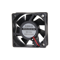Ventilateur sans balais 6025 60mm 12V DC 5V 12V 60x60x25mm 6025b 12H Refroidissement 5000 tr/min Moteur PC Industriel