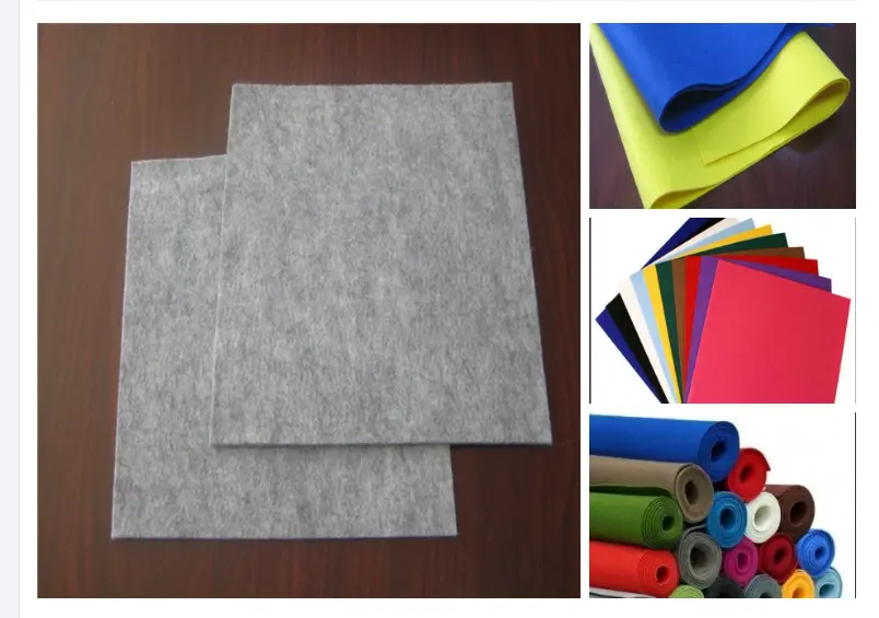 Tas buku dapat disesuaikan ransel jarum punched buatan tangan terasa kain bukan tenun khusus untuk kemasan luar