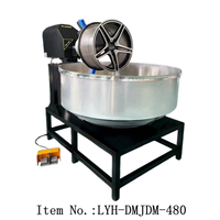 2025 Nouveau type Article NO. LYH-DMJDM-480 machine fine de polissage de rectifieuse de roue d'alliage pour le travail de peinture