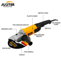 2024 nouvelle meuleuse d'angle professionnelle JUSTER 2000W meuleuse d'angle 230mm