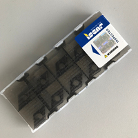 Insertos de Torneado y Fresado CNC de Carburo de Tungsteno Cuadrados Iscars DCMT 11T304-SM IC907, Hoja de 16 mm, Grosor de 1.5 mm, Recubrimiento PCD/PCBN