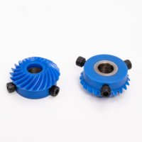 Engrenage conique spiralé résistant à l'usure pour machine de formage de fermetures éclair en nylon, pièce de rechange pour transmission de puissance