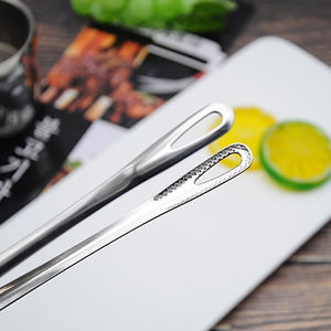 Yuantai-Parrilla de barbacoa, pinzas de clip para asar, de alta calidad, OEM/ODM, acero inoxidable 304, color dorado y plateado, Corea del <span class=keywords><strong>Sur</strong></span> - Product Image 5