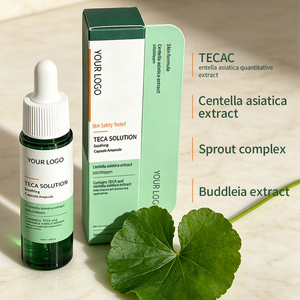 Ampolla de Suero Calmante de Centella Asiática de Acción Rápida y Suave, 30 ml, Suero Hidratante, Reduce las Marcas de Acné, OEM - Product Image 2
