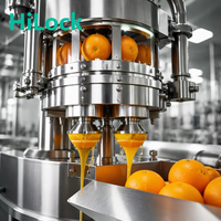 Ligne de traitement automatique de fruits commerciale clé en main, machine extractrice de pulpe, dispositif intégré pour agrumes