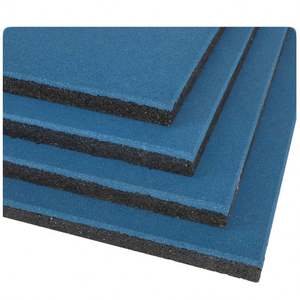 Carreaux de sol protecteurs en caoutchouc à emboîtement pour gymnase intérieur de 25mm - Product Image 3