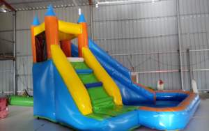 Tobogán acuático inflable para la diversión de los niños en el agua - Product Image 2