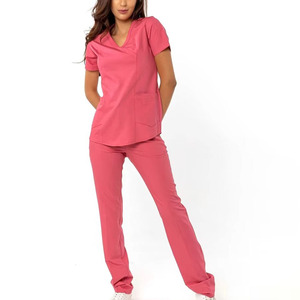 Trajes médicos de hospital para mujeres elásticas uniformes quirúrgicos de enfermería - Product Image 1