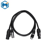 Cable Híbrido DMX y de Alimentación de 20m con Tecnología IP Seetronic True1 y Conectores XLR