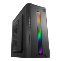 Casing atx murah Tiongkok kotak komputer cpu kotak kantor PC vertikal langsung pabrik casing