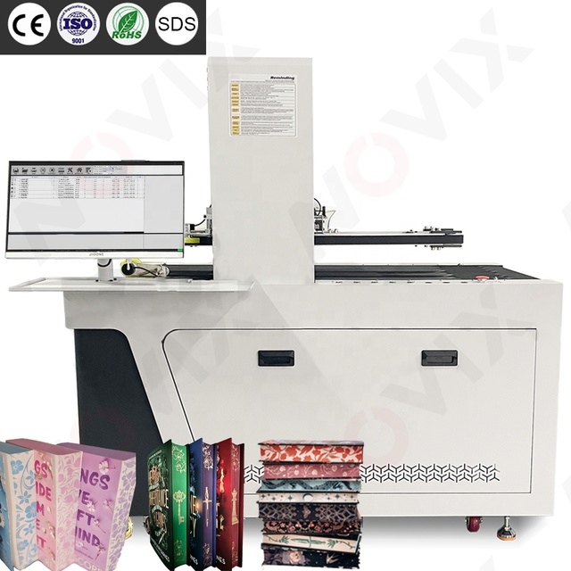 NOVIX Book Sprayed Edge Side Printing Machine One Pass Digital Hardcover Notebook Book Edge Printer for Print Book