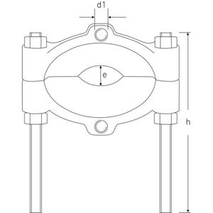 STAHLWILLE - 71050016 Separation assembly - EAN 4018754342228 <b>PULLERS</b> SEPARATORS AND BEAM <b>PULLERS</b> - Product Image 2