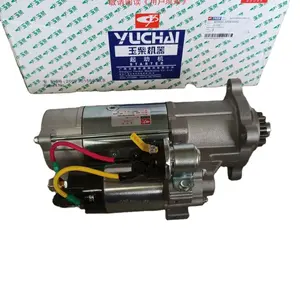 YUCHAI ENGINE PARTS STARTER M3400-3708100G M3400-3708100B CA023-3708010 M105R3060SE 24V/7.5KW YC6M/YC2115/YC6135 ENGINE PARTS