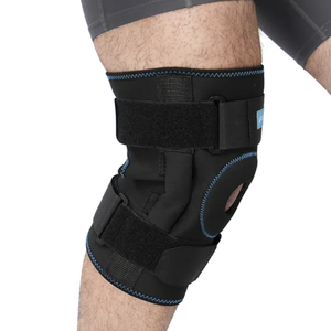 Rodilleras ortopédicas médicas ajustables Soporte <span class=keywords><strong>Ortesis</strong></span> <span class=keywords><strong>articulada</strong></span> Rodillera con doble bisagra - Product Image 3