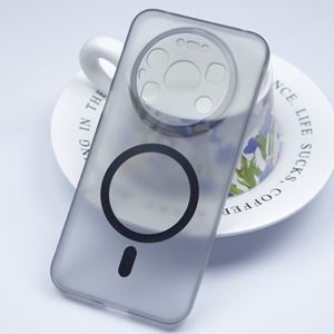 Coque de téléphone avec chargeur sans fil pour <span class=keywords><strong>HUAWEI</strong></span> Nova 8SE 5G Honor V40 Lite, étui de téléphone portable, finition mate, aspiration magnétique douce, vente en gros - Product Image 1