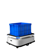 Châssis de robot mobile autonome avec Lidar SLAM, construction métallique, moteurs à double entraînement, charge utile de 300 kg, précision de 5 cm, patrouille de sécurité