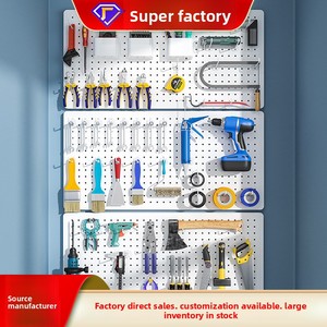 Pannello Perforato Zincato del Guangdong, Pannello Decorativo in Metallo Forato per Attrezzi, Pannello Personalizzato Verniciato - Product Image 2