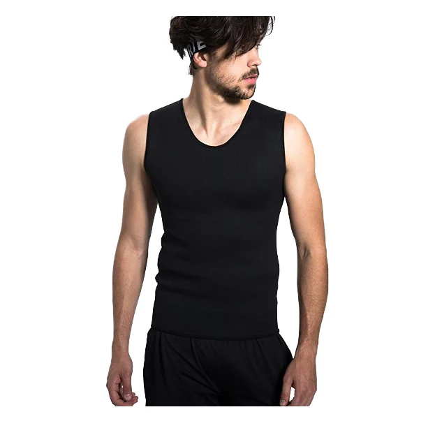 OEM Service Men's Casual Fitness Tank Top Custom Color Polyester/Cotton Blend Breathable Sleeveless Knitted Fabric O-Neck Moto