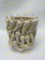 Ornements en céramique en forme de piment 3D, décorations de jardin, de maison et de Noël pour l'automne et l'hiver