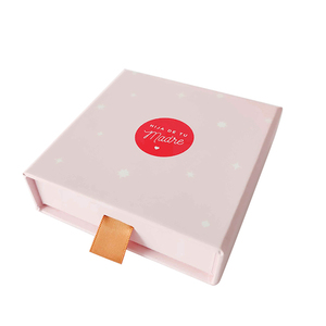 Wholesale Custom Pink Jewelry Box Earrings Necklace Bracelet Display Gift Box Jewelry Packaging Drawer Box