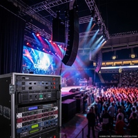 Amplificateur analogique haute puissance NEARSTAR LA1200 pour la location d'équipements audio pour grands événements et le renforcement sonore professionnel
