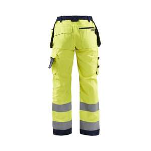 BLAKLADER - 715618113389D21 Pantalón Hi-Vis para Mujer Amarillo/Azul Marino-EAN 7330509502594 ROPA DE TRABAJO DE LA HI-VIS - Product Image 2