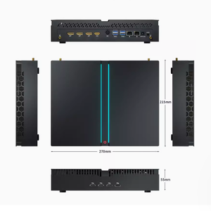 Mini <span class=keywords><strong>PC</strong></span> de sobremesa para juegos de 13ª generación con <span class=keywords><strong>CPU</strong></span> Intel Core <span class=keywords><strong>I5</strong></span> 13400F para Nvidia RTX4060Ti 8G/RTX4070 12G 4K 4 Display WiFi HDD New AU P - Product Image 3