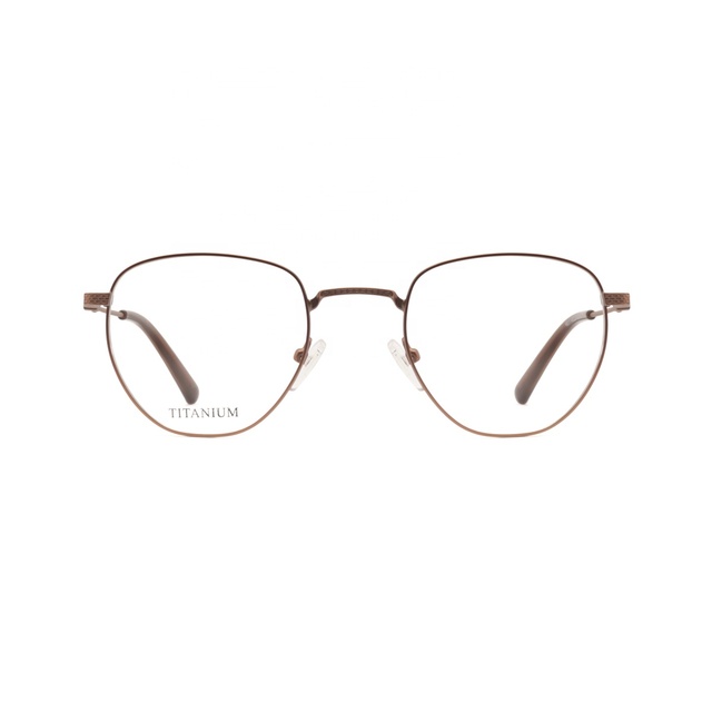 New Arrival Wholesale Fashion Design Unisex Lightweight Vintage Style Spectacle Titanium Optical Eyeglasses Frame