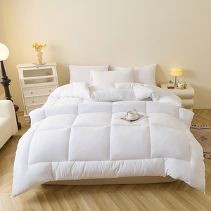 Ensemble de couette matelassée en polyester super douce et chaude pour hôtel, maison, luxe, literie toutes saisons, taille personnalisée - Product Image 6