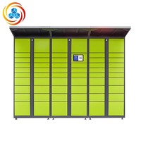 Loker Paket Pintar Yicun OEM dengan Akses Layanan Mandiri 24/7 untuk Penyimpanan Paket