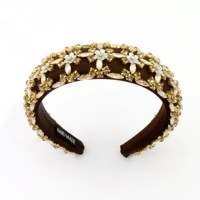 Serre-tête Scintillant Exquis et Éclatant, Bandeau en Cristal Magnifique, Pince à Cheveux Chatoyante pour Femme, Idéal pour Mariage et Fête