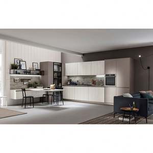 Muebles de Cocina de Estilo Lujoso Personalizados de Fábrica, Diseños de Cocina Modernos, Acabado en Melamina, Madera y Laca, Gabinetes de Cocina - Product Image 6