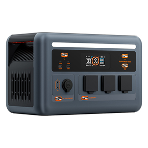 Batterie LiFePo4 <span class=keywords><strong>solaire</strong></span> de secours pour le camping en plein air, station d'alimentation portable 1800W - Product Image 1