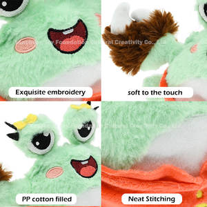 Juguetes de Peluche OEM, Material Reciclado, Peluche Promocional Personalizado, Juguetes de Peluche de <span class=keywords><strong>Cangrejo</strong></span> de Dibujos Animados, Pequeños Recuerdos de Animales de Peluche - Product Image 5