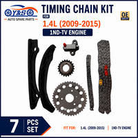 Kit Rantai Timing Baru untuk Auris Verso-S IQ Aygo Peugeot 107 Citroen C1 Mini One D 1.4L 1ND-TV 2001-2015 OE 13506-33030