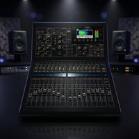 Boîtier d'interface M32 pour scène et conférence, mixeur numérique 32 voies en alliage noir, authentique