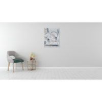 Tableaux Muraux Personnalisés pour Hôtels, Vente en Gros, Impressions Abstraites Faites à la Main sur Toile, Décoration de Salon, Sujets Nature Morte, Imperméables