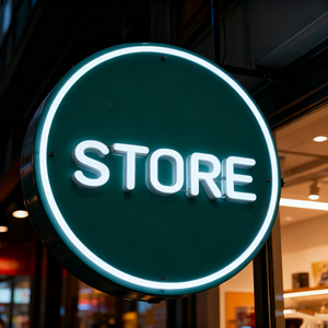 Tùy Chỉnh Vòng Tròn Hình Vuông Hộp Đèn Cho Thanh Nhà Hàng Cửa Hàng Dấu Hiệu LED Dấu Hiệu Tùy Chỉnh Ánh Sáng Hộp Hát - Product Image 4