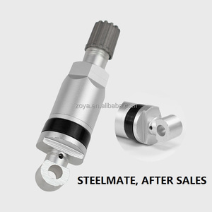 วาล์วเซ็นเซอร์ความดันลมยางอุปกรณ์เสริมรถยนต์สำหรับรถยนต์ <span class=keywords><strong>Steelmate</strong></span> อะไหล่รถยนต์ TPMS-15อลูมิเนียมอัลลอยด์ - Product Image 3